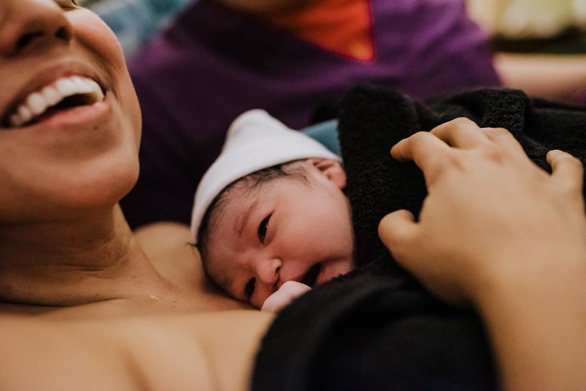 Gloria's divine birthing experience